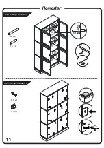 Preview for 12 page of Homestar Z1710301 Assembly Instructions Manual