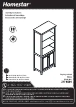 Homestar Z1710304 Assembly Instructions Manual preview