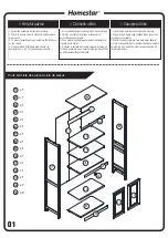 Preview for 2 page of Homestar Z1710304 Assembly Instructions Manual