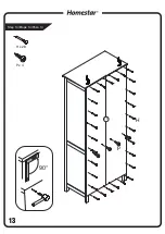 Preview for 14 page of Homestar Z1710304 Assembly Instructions Manual