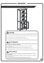 Preview for 19 page of Homestar Z1710304 Assembly Instructions Manual