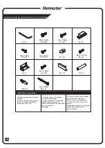 Preview for 4 page of Homestar Z1710350 Assembly Instructions Manual