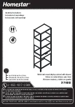 Homestar Z1710352 Assembly Instructions Manual preview