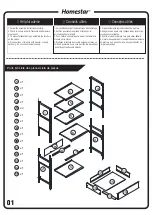 Preview for 2 page of Homestar Z1710352 Assembly Instructions Manual