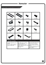 Preview for 3 page of Homestar Z1710352 Assembly Instructions Manual