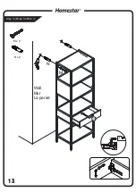 Preview for 14 page of Homestar Z1710352 Assembly Instructions Manual