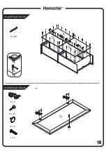 Preview for 17 page of Homestar ZH141454 Assembly Instructions Manual