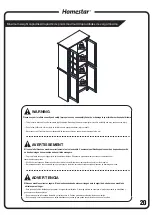 Preview for 21 page of Homestar ZH141454 Assembly Instructions Manual