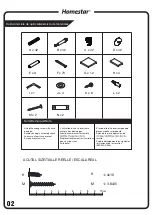 Preview for 4 page of Homestar ZH1415812-W Assembly Instructions Manual