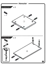 Preview for 7 page of Homestar ZH1415812-W Assembly Instructions Manual