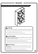 Preview for 19 page of Homestar ZH1415812-W Assembly Instructions Manual