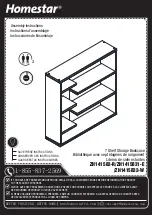 Homestar ZH141583-R Assembly Instructions Manual preview