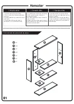 Preview for 2 page of Homestar ZH141583-R Assembly Instructions Manual