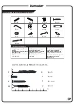 Preview for 3 page of Homestar ZH141583-R Assembly Instructions Manual