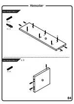 Preview for 5 page of Homestar ZH141583-R Assembly Instructions Manual