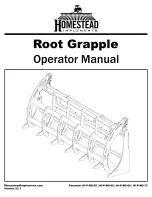 Preview for 1 page of Homestead HI-P-RG-55 Operator'S Manual