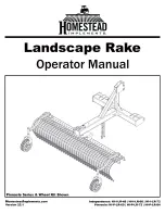 Preview for 1 page of Homestead Independence HI-I-LR-48 Operator'S Manual