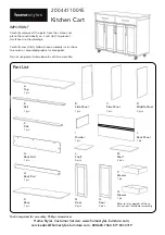 Предварительный просмотр 1 страницы Homestyles 20 04411 0095 Quick Start Manual