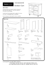 Предварительный просмотр 1 страницы Homestyles 20 04420 0095 Quick Start Manual