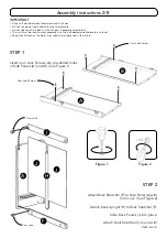 Предварительный просмотр 2 страницы Homestyles 20 05001 0007 Quick Start Manual