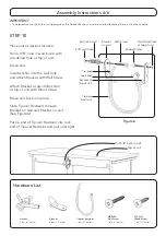 Предварительный просмотр 6 страницы Homestyles 20 05001 0304 Assembly Instructions Manual