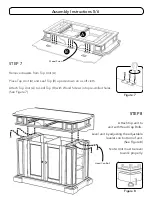 Предварительный просмотр 5 страницы Homestyles 20 05003 0943 Assembly Instructions Manual