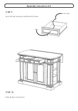 Предварительный просмотр 6 страницы Homestyles 20 05003 0943 Assembly Instructions Manual