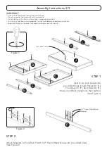 Preview for 2 page of Homestyles 20 05008 0941 Quick Start Manual