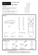 Предварительный просмотр 1 страницы Homestyles 20 05022 0087 Quick Start Manual