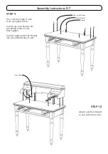 Предварительный просмотр 5 страницы Homestyles 20 05170 0016 Quick Start Manual