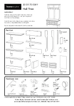 Предварительный просмотр 1 страницы Homestyles 20 05170 0049 Manual