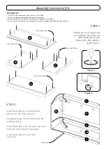 Предварительный просмотр 2 страницы Homestyles 20 05170 6512 Assembly Instructions Manual