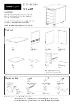 Предварительный просмотр 1 страницы Homestyles 20 05186 0001 Quick Start Manual