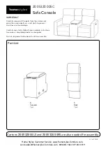 Homestyles 20 05320 00SC Quick Start Manual предпросмотр