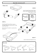 Предварительный просмотр 4 страницы Homestyles 20 05420 0016 Quick Start Manual