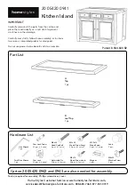 Предварительный просмотр 1 страницы Homestyles 20 05420 0941 Quick Start Manual