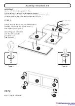 Предварительный просмотр 2 страницы Homestyles 20 05503 0009 Assembly Instructions Manual