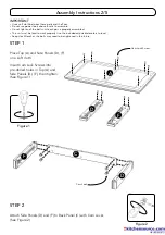 Предварительный просмотр 2 страницы Homestyles 20 05503 0016 Assembly Instructions Manual