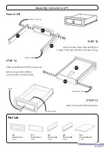 Предварительный просмотр 6 страницы Homestyles 20 05503 0181 Manual