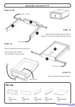 Предварительный просмотр 7 страницы Homestyles 20 05503 0181 Manual