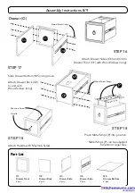 Предварительный просмотр 8 страницы Homestyles 20 05503 0181 Manual