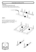 Предварительный просмотр 3 страницы Homestyles 20 05506 0095 Quick Start Manual