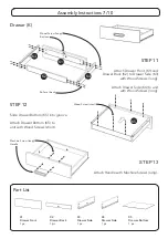 Предварительный просмотр 7 страницы Homestyles 20 05506 0943 Quick Start Manual