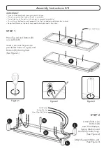 Preview for 2 page of Homestyles 20 05507 0010 Assembly Instructions Manual