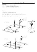 Предварительный просмотр 2 страницы Homestyles 20 05507 0078 Assembly Instructions