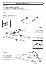 Предварительный просмотр 2 страницы Homestyles 20 05507 0401 Assembly Instructions