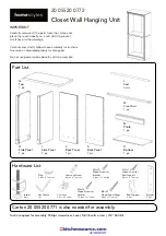 Предварительный просмотр 1 страницы Homestyles 20 05520 0772 Assembly Instructions Manual