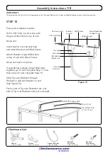 Предварительный просмотр 7 страницы Homestyles 20 05520 0772 Assembly Instructions Manual