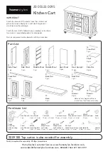 Предварительный просмотр 1 страницы Homestyles 20 05523 0095 Quick Start Manual