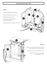 Предварительный просмотр 4 страницы Homestyles 20 05523 0692 Assembly Instructions Manual